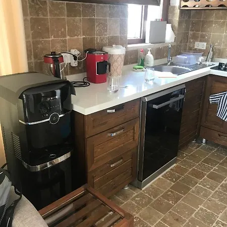 Rustic Modern Patio With Shared Pool Daire *