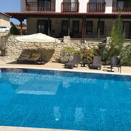 Rustic Modern Patio With Shared Pool Akcapinar (Mugla)