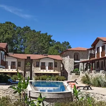 Rustic Modern Patio With Shared Pool *